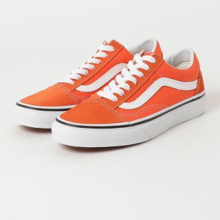 ヴァンズ(VANS)のバンズ オレンジ vvv様専用(スニーカー)