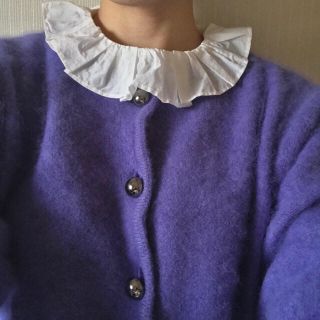 ロキエ(Lochie)のVINTAGE Mohair Knit Cardigan🍇(カーディガン)