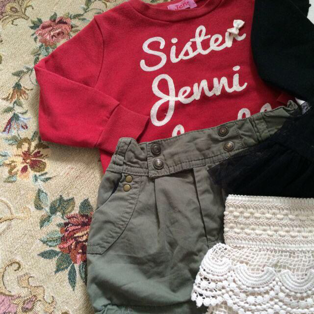 JENNI(ジェニィ)の処分価格。JENNIetc3点セット キッズ/ベビー/マタニティのキッズ服女の子用(90cm~)(その他)の商品写真