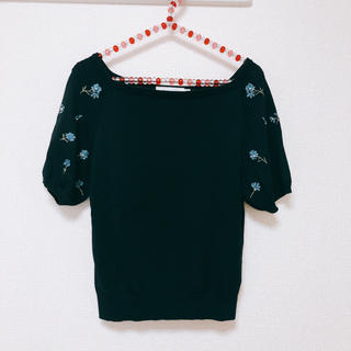 クチュールブローチ(Couture Brooch)の刺繍ニット(ニット/セーター)