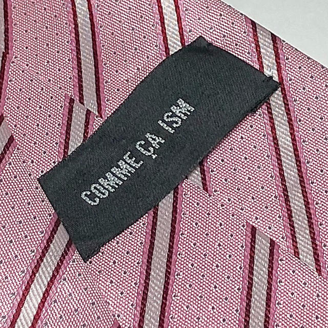 COMME CA ISM(コムサイズム)の美品 COMME CA ISM 高級シルク100%ネクタイ メンズのファッション小物(ネクタイ)の商品写真