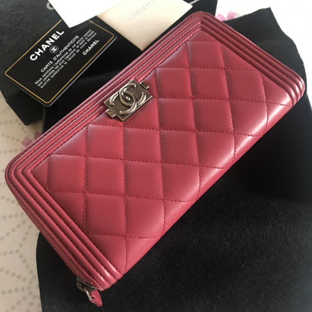 店舗良い CHANEL 長財布。 専用です正規品シャネルボーイ - 財布