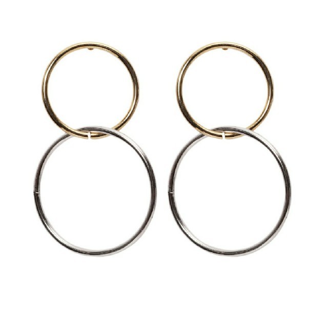 Ameri VINTAGE(アメリヴィンテージ)の新品未使用 アメリヴィンテージ DOUBLE HOOP PIERCE レディースのアクセサリー(ピアス)の商品写真