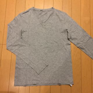 ジーユー(GU)のGU   長袖  Tシャツ   メンズ S    160cm(Tシャツ/カットソー)