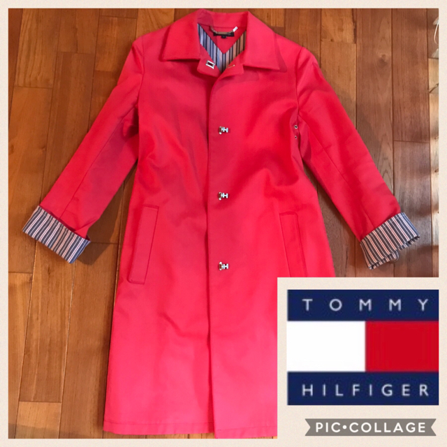 TOMMY HILFIGER(トミーヒルフィガー)のトミーフィルフィガー トレンチコート レディースのジャケット/アウター(トレンチコート)の商品写真