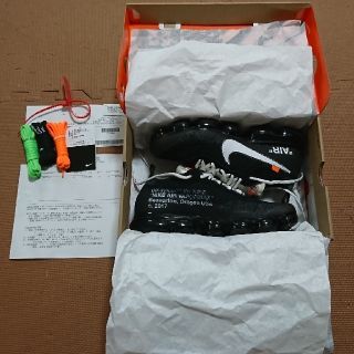 オフホワイト(OFF-WHITE)のオフホワイト×NIKE  ヴェイパー  1st (スニーカー)