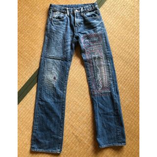 デニムダンガリー(DENIM DUNGAREE)のデニム&ダンガリー  刺繍デニムパンツ (パンツ/スパッツ)