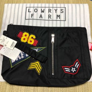 ローリーズファーム(LOWRYS FARM)の【新品】ROWLYS FARM MA-1風 クラッチバック(クラッチバッグ)