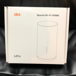 エーユー(au)のau speed wi-fi home L01s(その他)