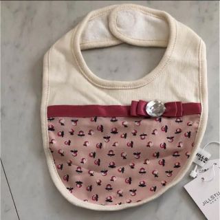 ジルスチュアート(JILLSTUART)の送料込 新品未使用 JILL STUART スタイ ビブ 女の子(ベビースタイ/よだれかけ)