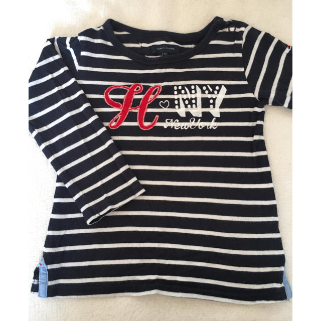 TOMMY HILFIGER(トミーヒルフィガー)の【used】長袖Tシャツ キッズ/ベビー/マタニティのキッズ服女の子用(90cm~)(Tシャツ/カットソー)の商品写真