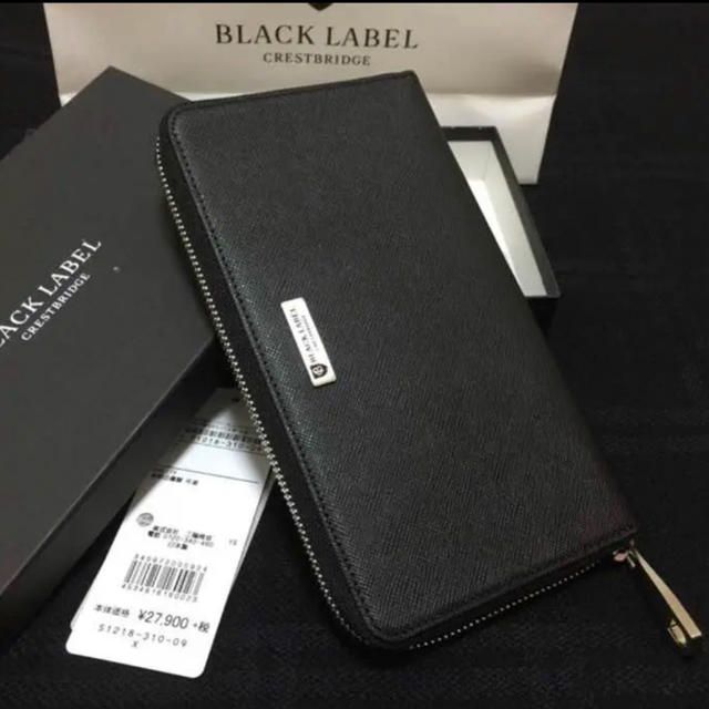 BLACK LABEL CRESTBRIDGE(ブラックレーベルクレストブリッジ)の晴様ご確認用 BLACK LABEL ラウンドジップ ロングウォレット メンズのファッション小物(長財布)の商品写真