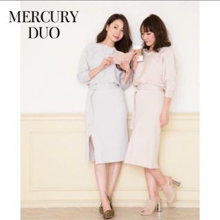 マーキュリーデュオ(MERCURYDUO)の【送料込】マーキュリーデュオ 2018 ニットワンピース(ひざ丈ワンピース)