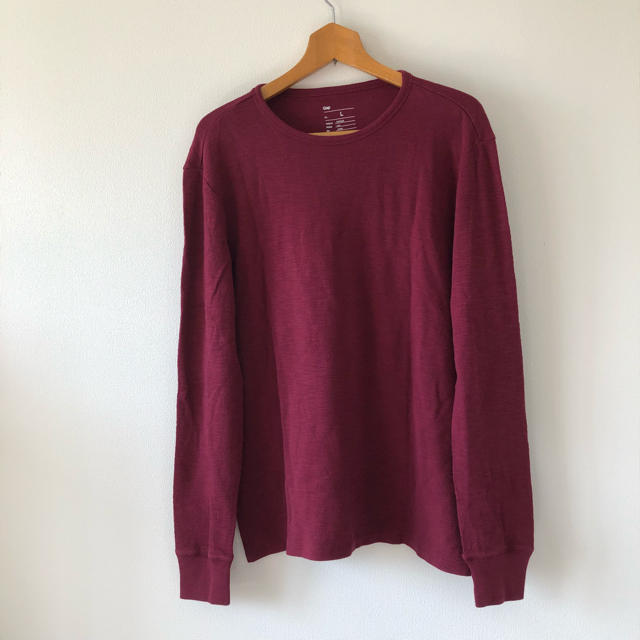 GAP(ギャップ)のGap コットン100% トップス メンズのトップス(Tシャツ/カットソー(七分/長袖))の商品写真