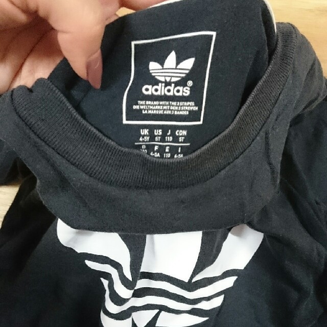 adidas(アディダス)のadidas Originals　Tシャツ　110 キッズ/ベビー/マタニティのキッズ服男の子用(90cm~)(Tシャツ/カットソー)の商品写真