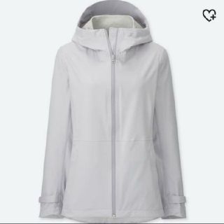 ユニクロ(UNIQLO)の新品  グレーS  ブロックテックパーカー  ユニクロ  UNIQLO(パーカー)