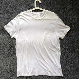 ザラ(ZARA)のZARA無地ホワイトTシャツ XXLサイズ(Tシャツ/カットソー(半袖/袖なし))