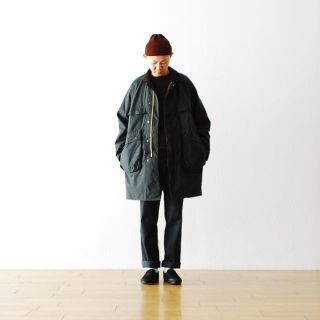 【美品】kaptain sunshine barbour sage 38