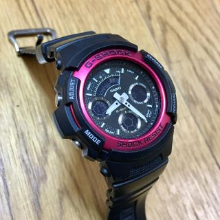 ジーショック(G-SHOCK)のカシオ CASIO　G-SHOCK　 デジアナ AW-591-4A 美品(その他)