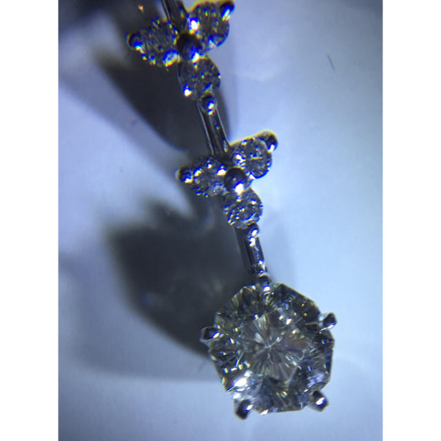 あおい様専用 桜カット ダイヤモンド ネックレス レディースのアクセサリー(ネックレス)の商品写真