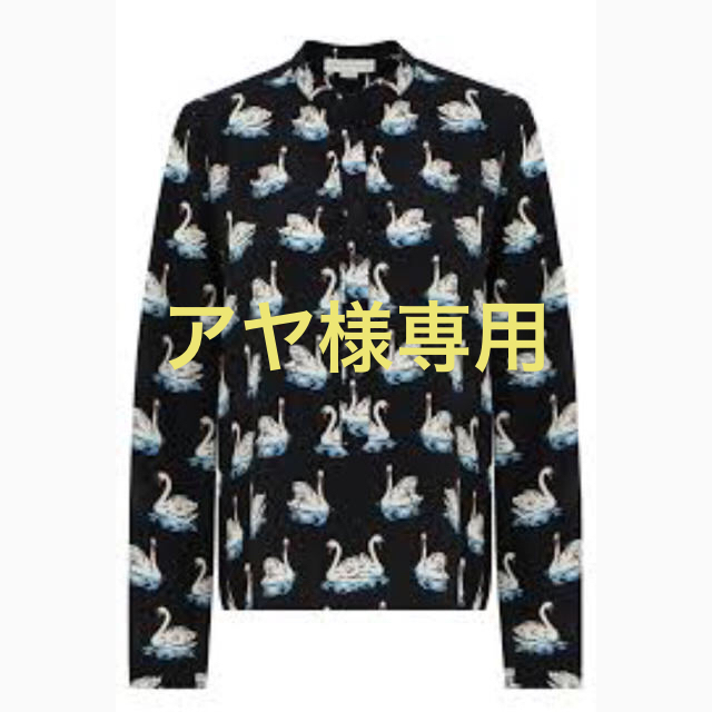 Stella McCartney(ステラマッカートニー)の[値下げ]Stella McCartney スワン柄シャツ レディースのトップス(シャツ/ブラウス(長袖/七分))の商品写真