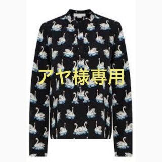 ステラマッカートニー(Stella McCartney)の[値下げ]Stella McCartney スワン柄シャツ(シャツ/ブラウス(長袖/七分))