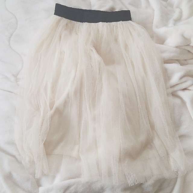 coca♡ミドル丈チュールスカート レディースのスカート(ひざ丈スカート)の商品写真