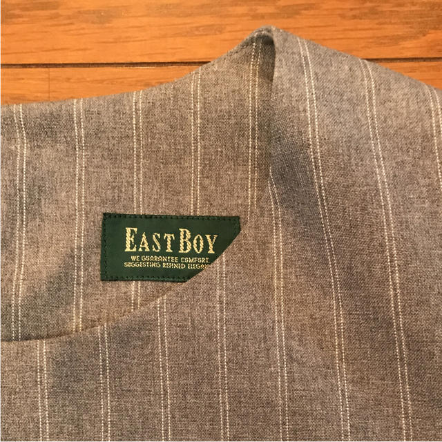 EASTBOY(イーストボーイ)のEASTBOY イーストボーイ ワンピース グレー レディースのワンピース(ひざ丈ワンピース)の商品写真