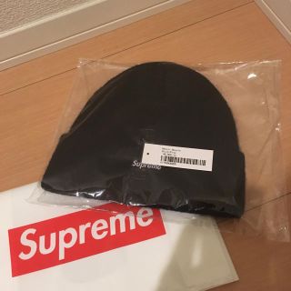 シュプリーム(Supreme)のSupreme Mohair Beanie 黒 シュプリーム モヘア ビーニー(ニット帽/ビーニー)