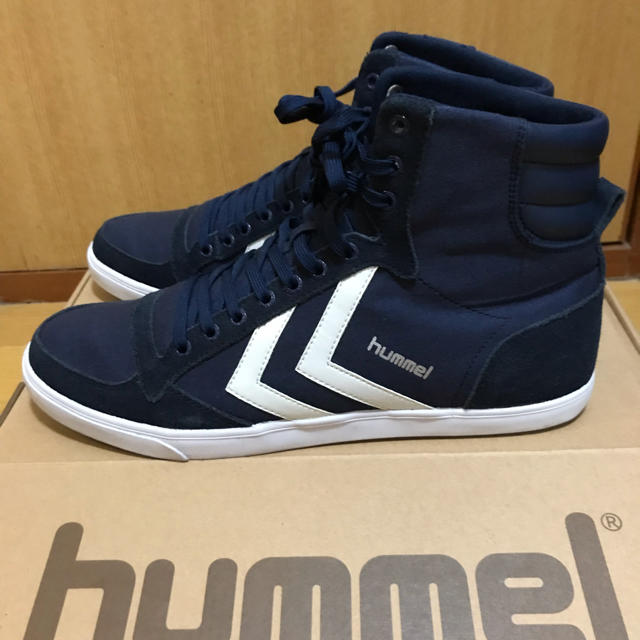 hummel(ヒュンメル)のヒュンメル ミドルカットスニーカー メンズの靴/シューズ(スニーカー)の商品写真