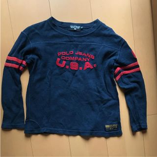 ポロラルフローレン(POLO RALPH LAUREN)のロンT 120 ポロ ラルフローレン 黒 タロージローちゃん様専用(Tシャツ/カットソー)