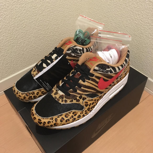 NIKE(ナイキ)のNIKE AIR MAX 1 ANIMAL atmos エアマックス アニマル メンズの靴/シューズ(スニーカー)の商品写真