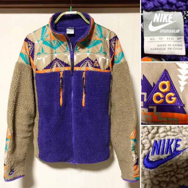 NIKE ACG × PENDLETON ネイティブ柄 フリースジャケット | フリマアプリ ラクマ