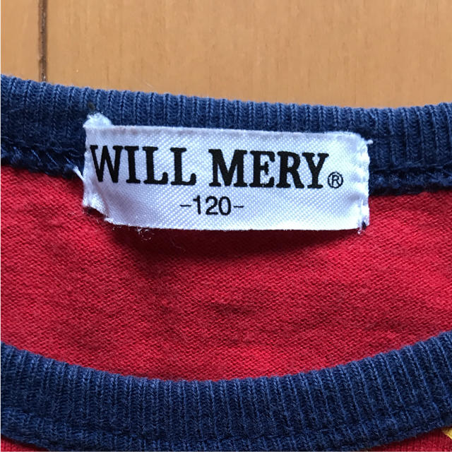 WILL MERY(ウィルメリー)のロンT 120 WILL MERY お値下げ キッズ/ベビー/マタニティのキッズ服男の子用(90cm~)(Tシャツ/カットソー)の商品写真