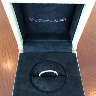 ヴァンクリーフアンドアーペル(Van Cleef & Arpels)のヴァンクリーフ&アーペル ペルレ リング ホワイトゴールド Gabai様専用(リング(指輪))