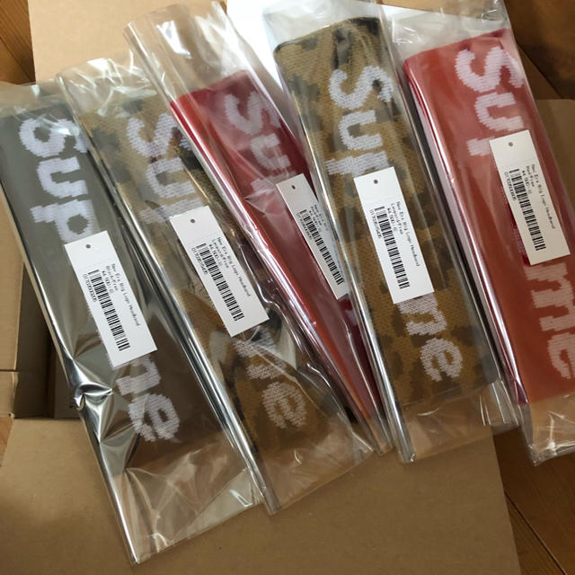 新品 supreme NewEra®︎Big Logo Headband 4本