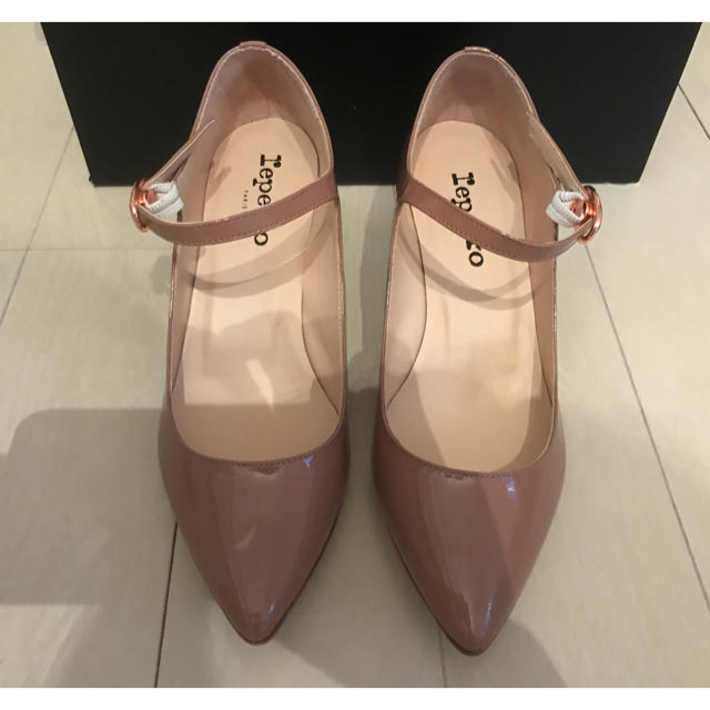 repetto♪ワンストラップ パンプス ベージュ 37