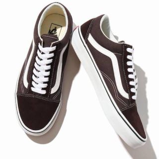 ヴァンズ(VANS)のVANS オールドスクール チョコレート 25.5(スニーカー)