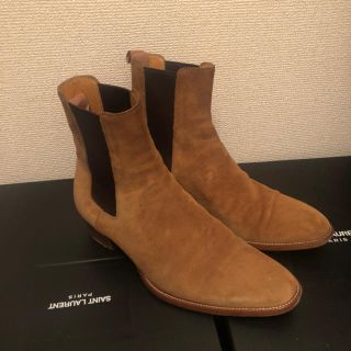 サンローラン(Saint Laurent)のSAINT LAURENT PARIS サンローランパリサイドゴアブーツ(ブーツ)