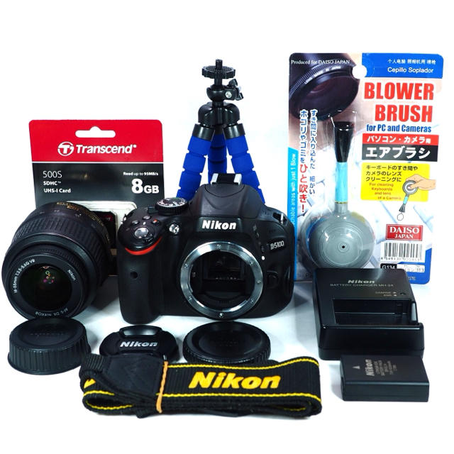 Nikon D5100 レンズキットの通販 by Sunflower☆Camera♪｜ニコンならラクマ - ❤️超人気自撮りOK!!❤️Nikon ニコン 特価国産