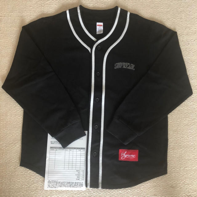 Sサイズ supreme bldcked baseball top - Tシャツ/カットソー(七分/長袖)