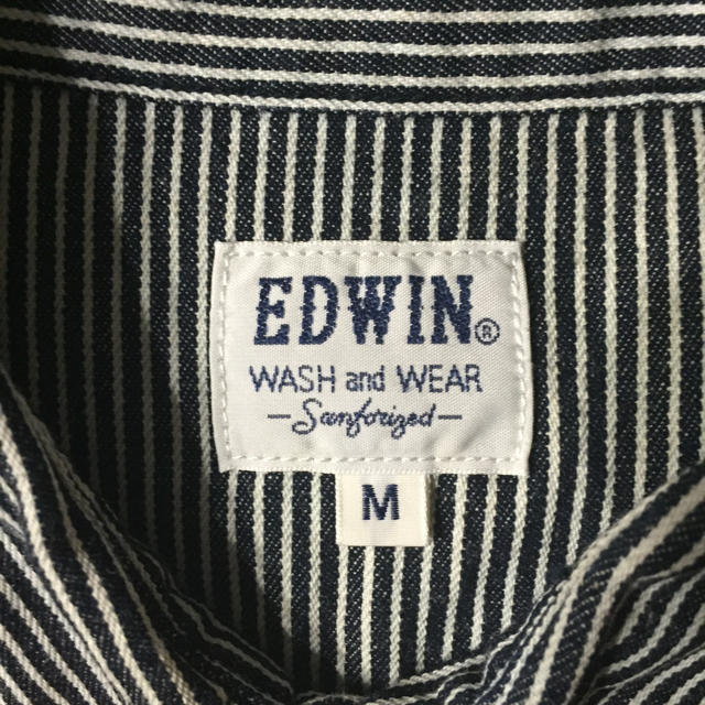 EDWIN(エドウィン)のEDWIN デニムストライプシャツ メンズのトップス(シャツ)の商品写真