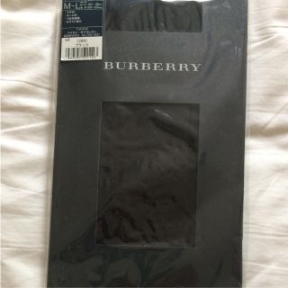 バーバリー(BURBERRY)のバーバリー 50デニール ストッキング ブラック(タイツ/ストッキング)