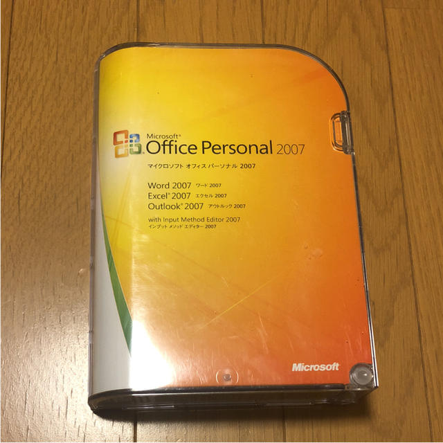 Microsoft(マイクロソフト)の【⭐️お値下げ⭐️】Office personal 2007 スマホ/家電/カメラのPC/タブレット(PC周辺機器)の商品写真