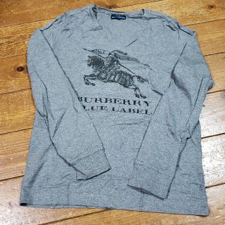 バーバリーブラックレーベル(BURBERRY BLACK LABEL)のBURBERRY BLACK LABEL Vネック ロング Tシャツ(Tシャツ/カットソー(七分/長袖))