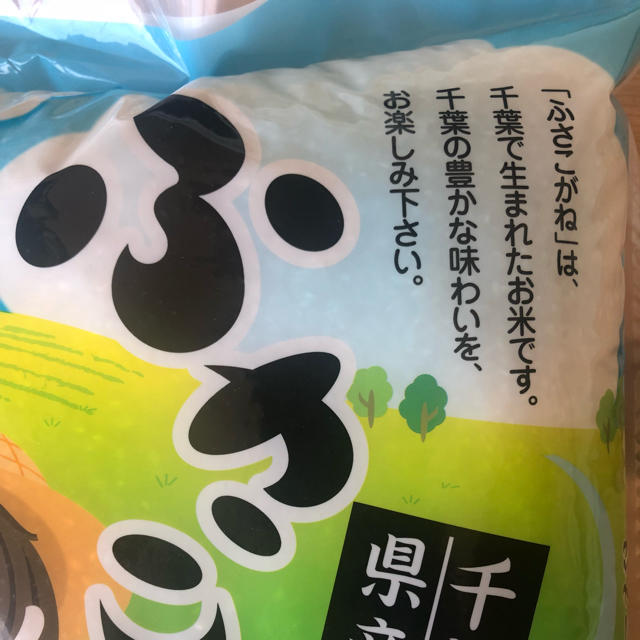 新米 ふさこがね無洗米5kg 食品/飲料/酒の食品(米/穀物)の商品写真