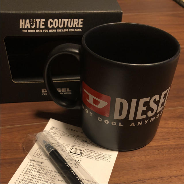 DIESEL(ディーゼル)の【未使用品】DIESEL マグカップ インテリア/住まい/日用品のキッチン/食器(グラス/カップ)の商品写真