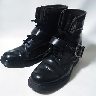 ドクターマーチン(Dr.Martens)の
希少ビンテージ!ドクターマーチン牛革レザーエンジニアブーツ人気黒！


(ブーツ)