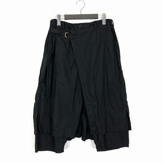 35cm股下YOHJI YAMAMOTO POUR HOMME 17AW  左ラップパンツ