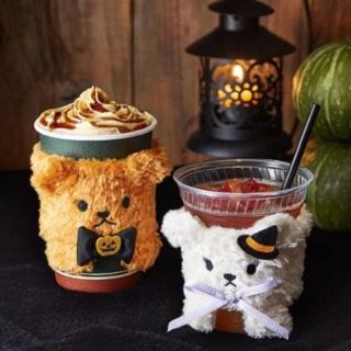 タリーズコーヒー(TULLY'S COFFEE)の[新品］[未開封]タリーズコーヒー ベアフルスリーブ  2018 ハロウィン (ノベルティグッズ)